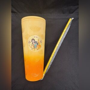 Disney Belle Pencil Case - Yellow and Orange